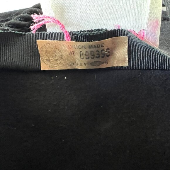 Vintage Betmar Black Hat, 100% Wool, Bolero Style, Excellent Condition! - Picture 7 of 16